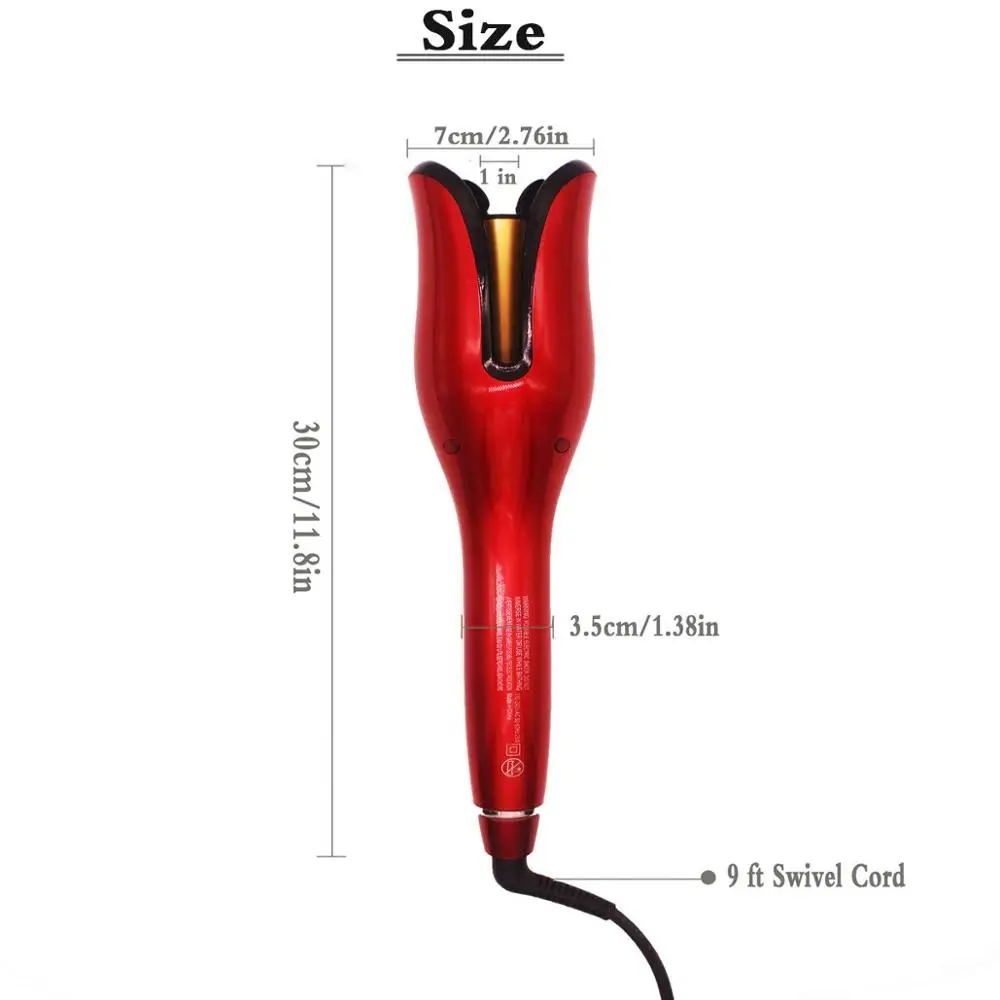 

Automatic Curly Air Rose-shaped Multi-Function LCD Curling Iron Professional Hair Curler Styling Tools Curlers Wand Waver Curl