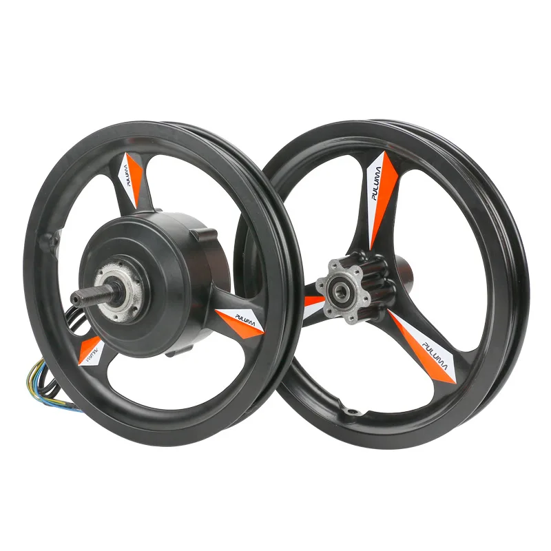 

14 inch magnesium alloy integrated wheel brushless motor 250W/350W bicycle hub motor