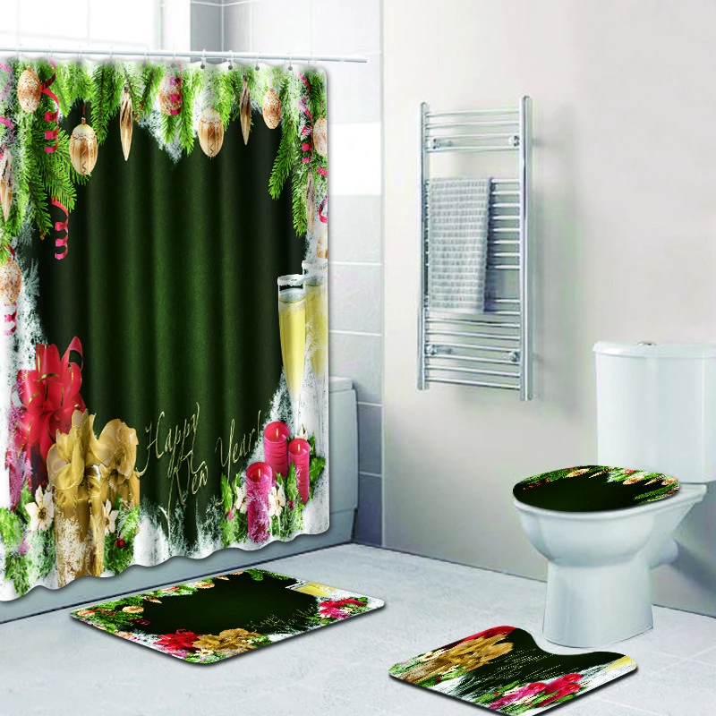 Набор из ковриков для ванной и душа Zeegle Нескользящие коврики водонепроницаемые