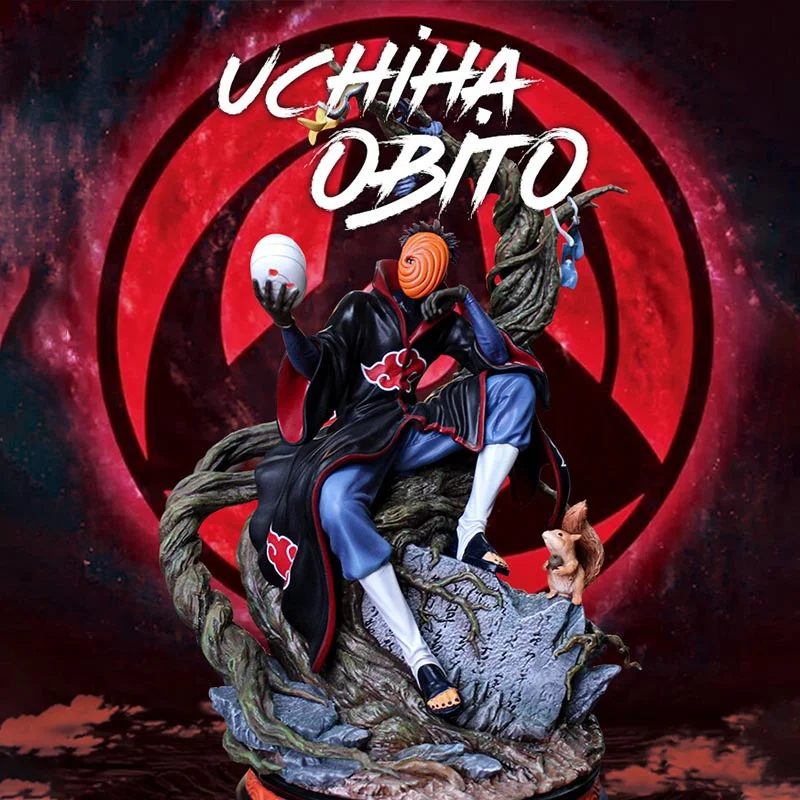 

Аниме Uchiha Obito Gk статуя ПВХ экшн-фигурка сменная голова коллекционные модели игрушки