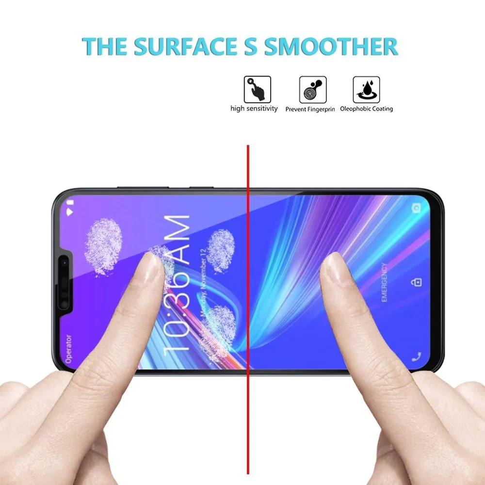 Закаленное стекло 9H с полным покрытием для Asus Zenfone 4 Max ZC554KL ZE554KL защита экрана Для