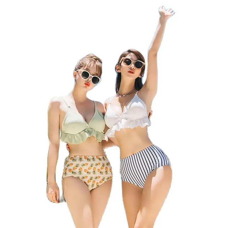 Купальник бикини женский раздельный пикантный купальный костюм для девушек