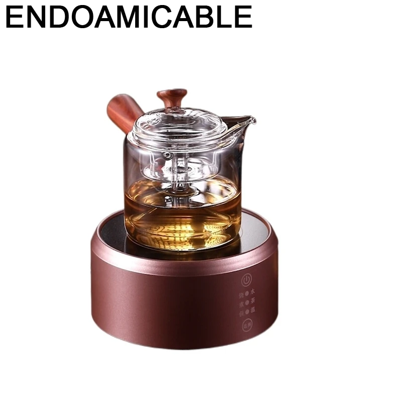 

Appliance Tetera Office Chaleira Hogar Stove Panela Eletrica Kettle Samovar Cooker Pot with Warmer Set Maker Electric Teapot