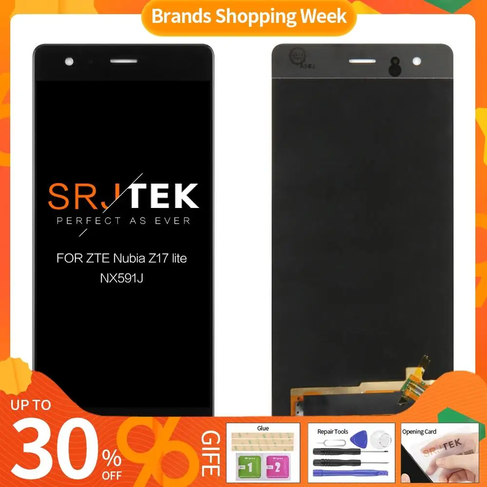 Новый оригинальный ЖК дисплей для ZTE Nubia Z17 lite nx591J кодирующий преобразователь