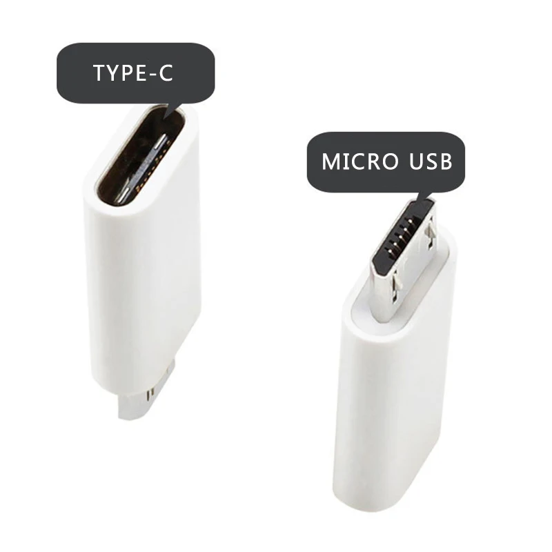 Адаптер OTG с разъемом Micro USB Type C мини конвертер для телефона передача данных и