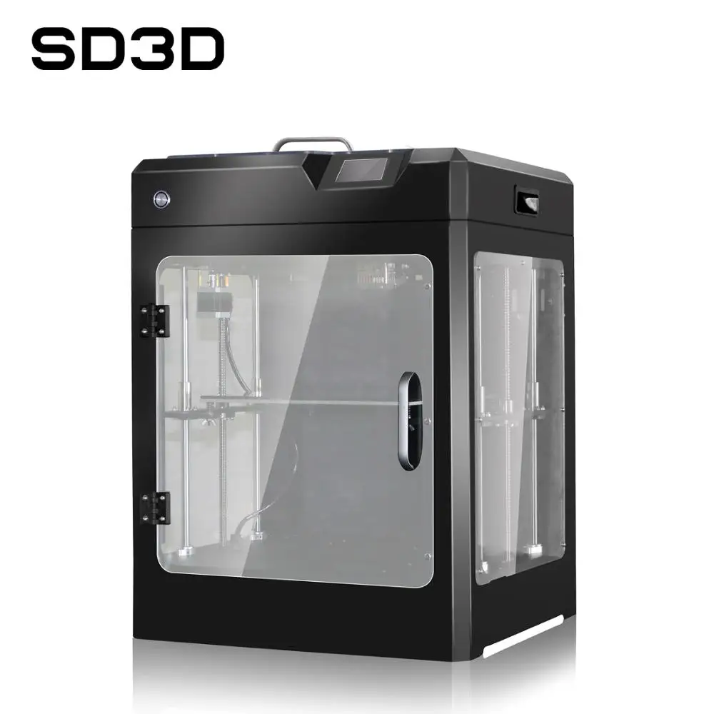 SD-3000 fdm промышленный 3D принтер Высокая точность большой размер полностью закрытый TFT сенсорный экран принтер
