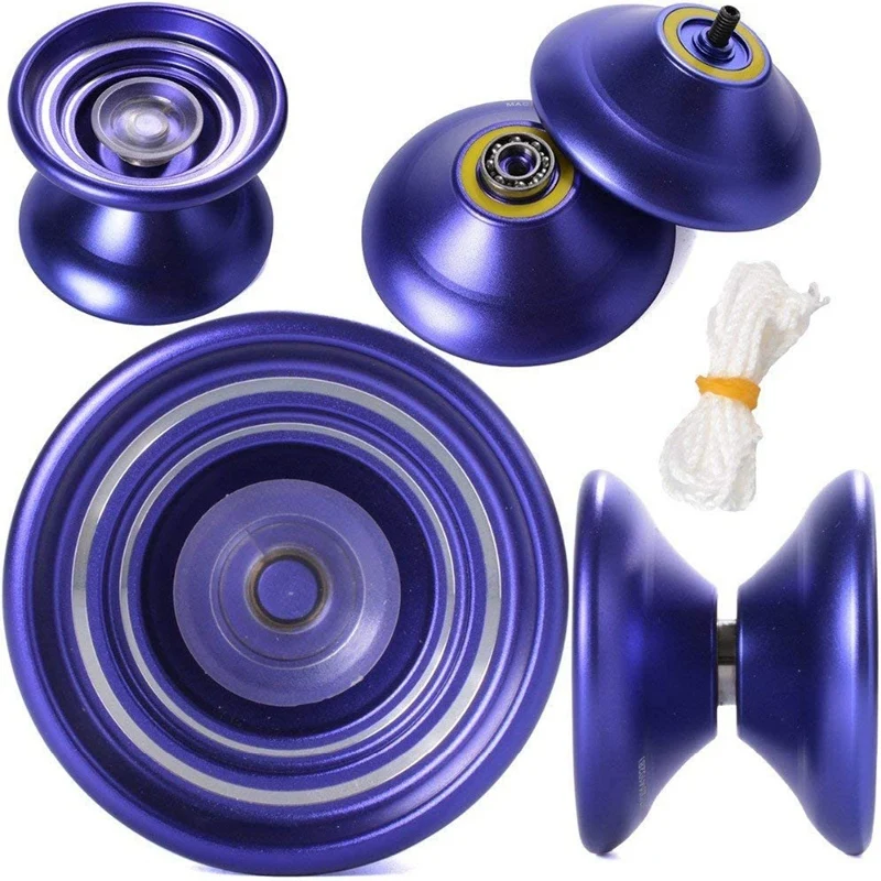 

MAGICYOYO Responsive Metal YOYO Professional Yoyo K7 for Beginners Kids with 3 Strings Gifts+Bag+Glove