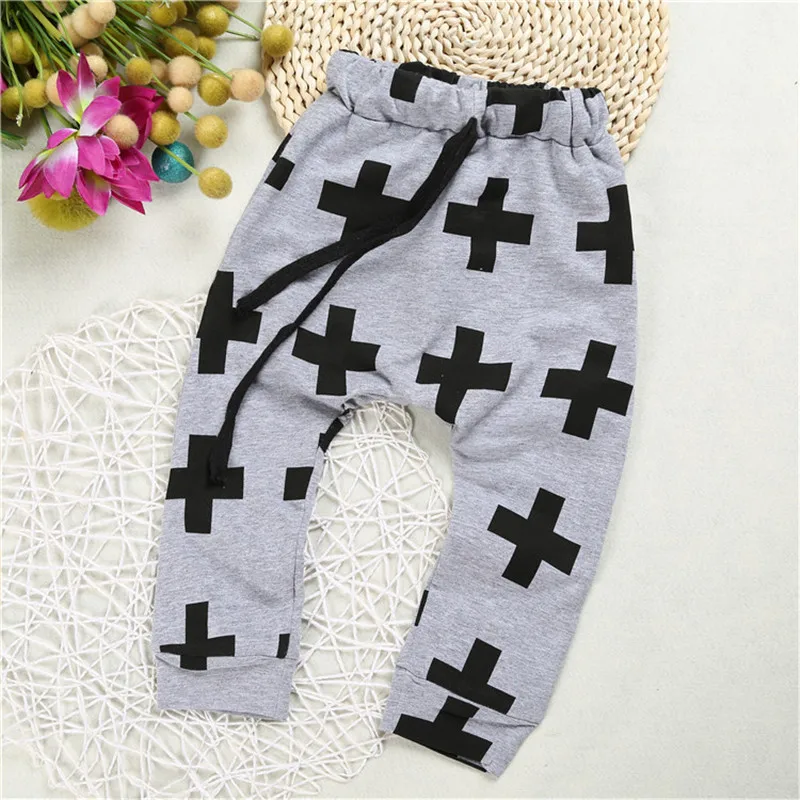 

Autumn cross pants boys and girls casual harem pants trousers