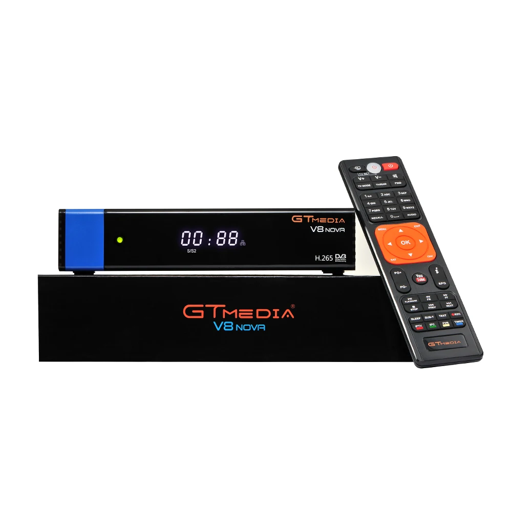 GTmedia V8 Nova 1080P HD DVB S2 спутниковый ТВ приемник встроенный WIFI цифровой Decorder H2.65 GT MEDIA V8X