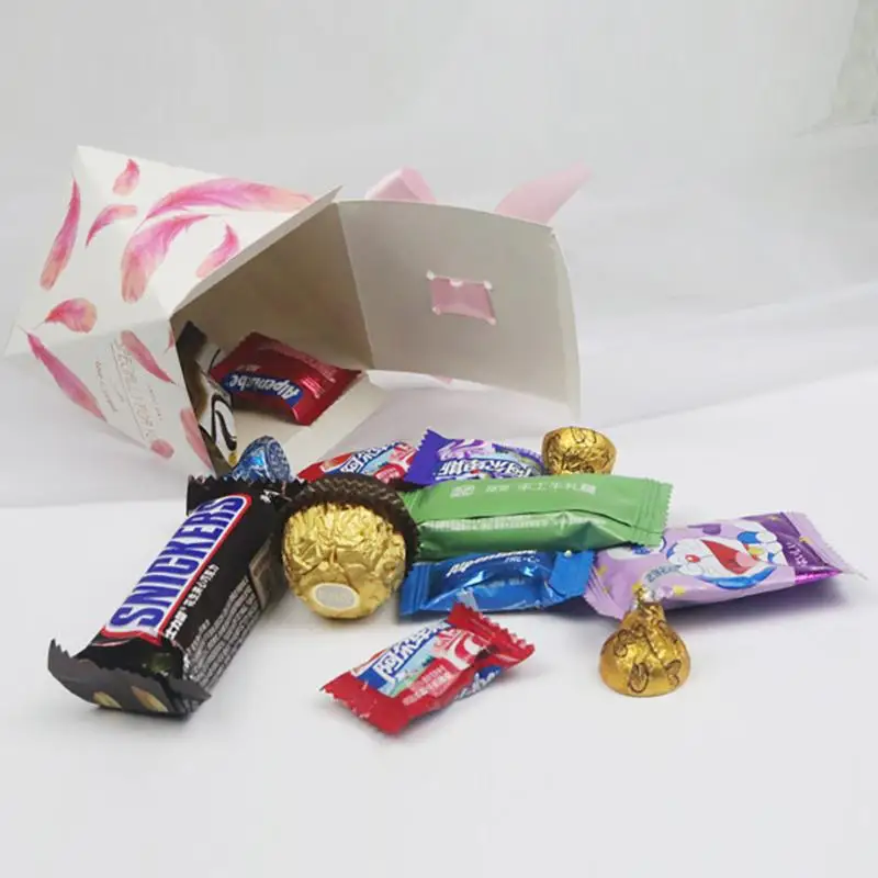 Конфеты Коробки 2 размера с кристаллами в европейском стиле Форма сладкий