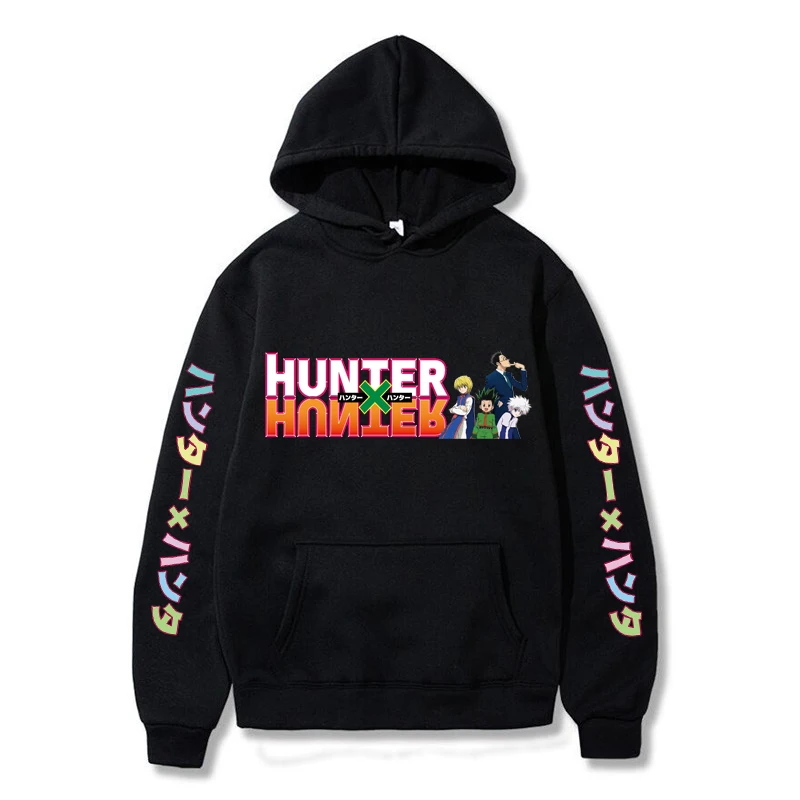 Новинка 2020 толстовка унисекс с капюшоном из японского аниме Hunter X Killua для мужчин и