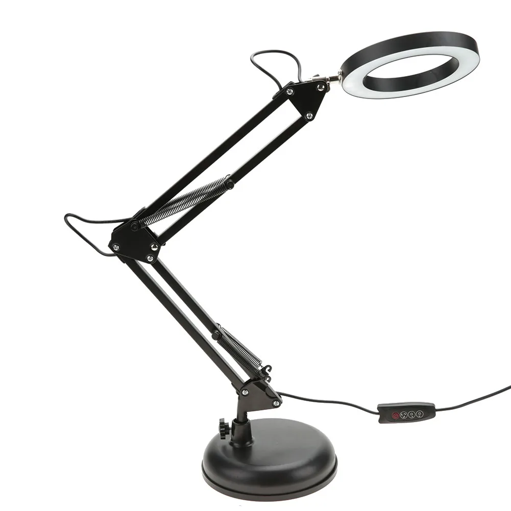 Светодиодный складные настольные лампы с поворотным механизмом макияж лампа