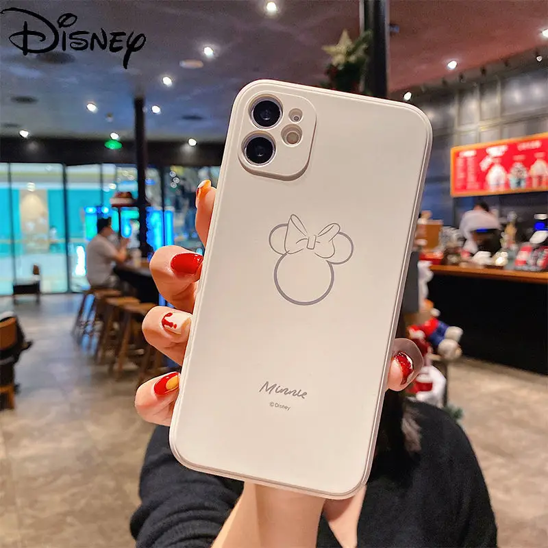 

Disneycute Mickey Minnie for iphone 6/6s/7/8 plus x xsmax xr iphone11/12 pro Max couple phone case