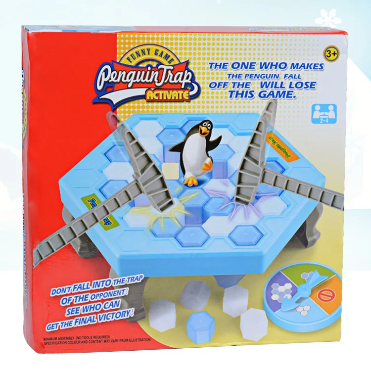 Beating Penguin Ice Breaker игрушки для удаления стен настольные игры родителей и детей