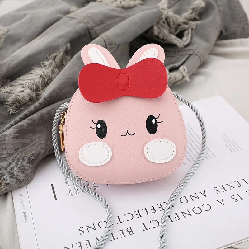 Детская мини-сумка для маленьких девочек сумки с рисунком милой собаки кролика