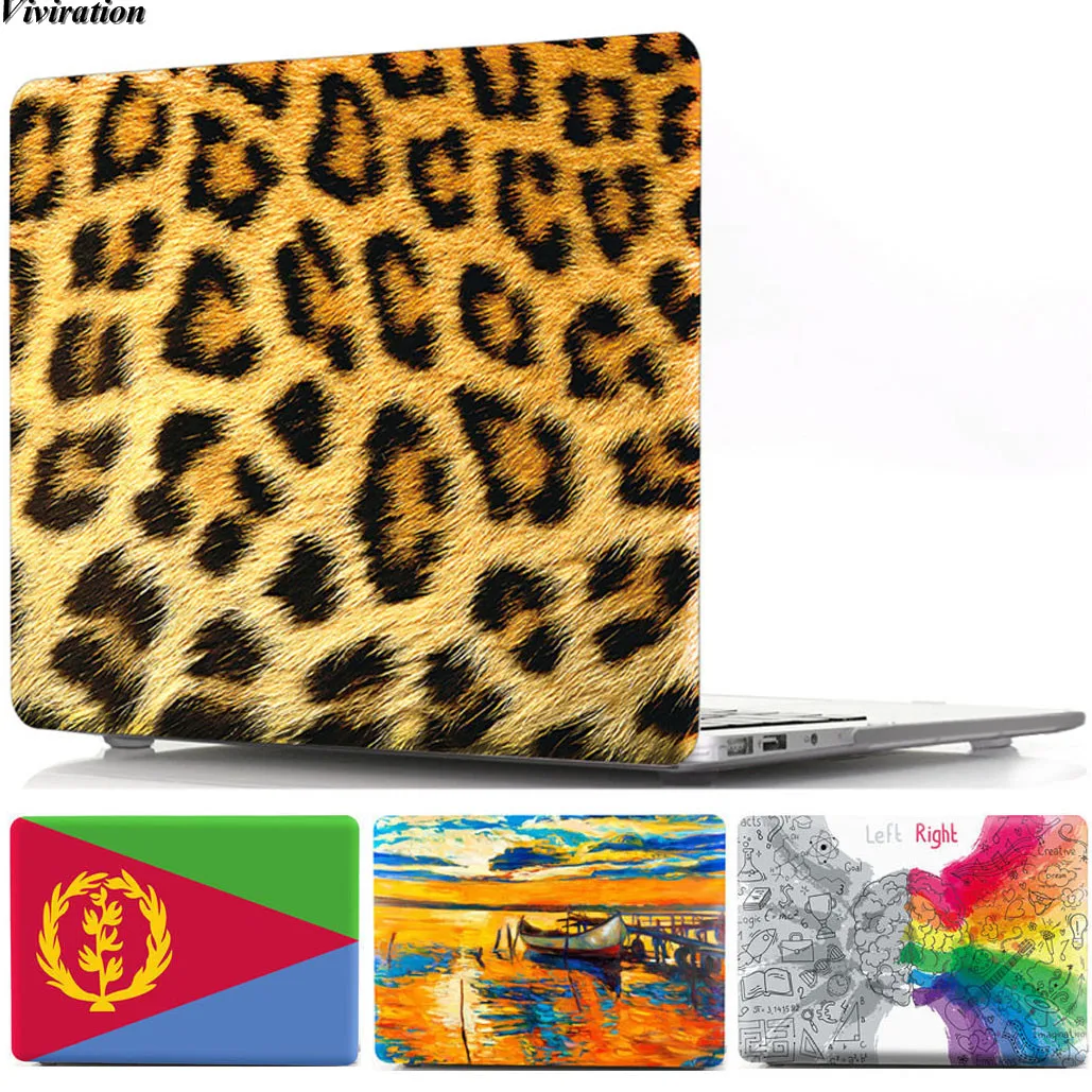 Для Apple Macbook Retina 12 13 15 дюймов чехол для ноутбука женские Модные леопардовые принты