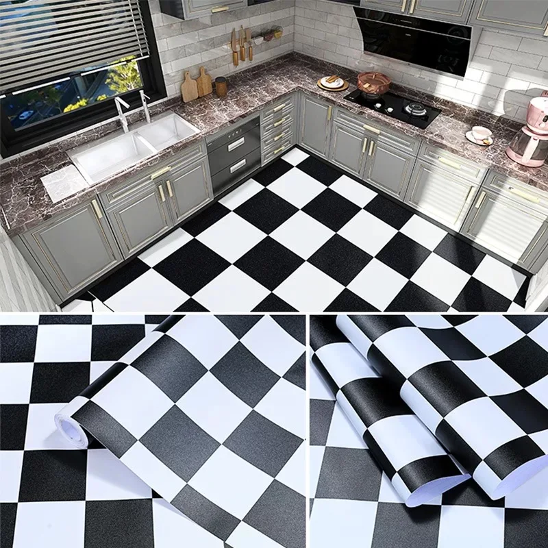 

Водонепроницаемая Нескользящая Толстая искусственная наклейка для ванной, кухни, гостиной, самоклеящаяся наклейка на стену и пол