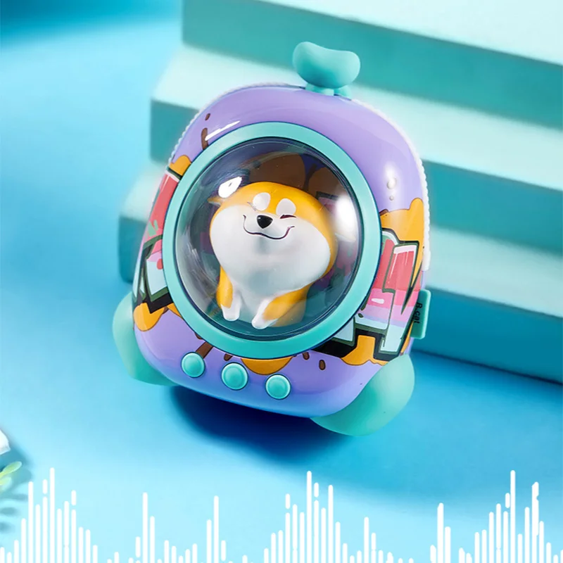 Космос Рюкзак милый Bluetooth динамик s портативный беспроводной BT 5 0 LED приложение