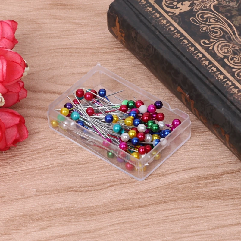 100 шт./упаковка разноцветные Круглые булавки | Дом и сад