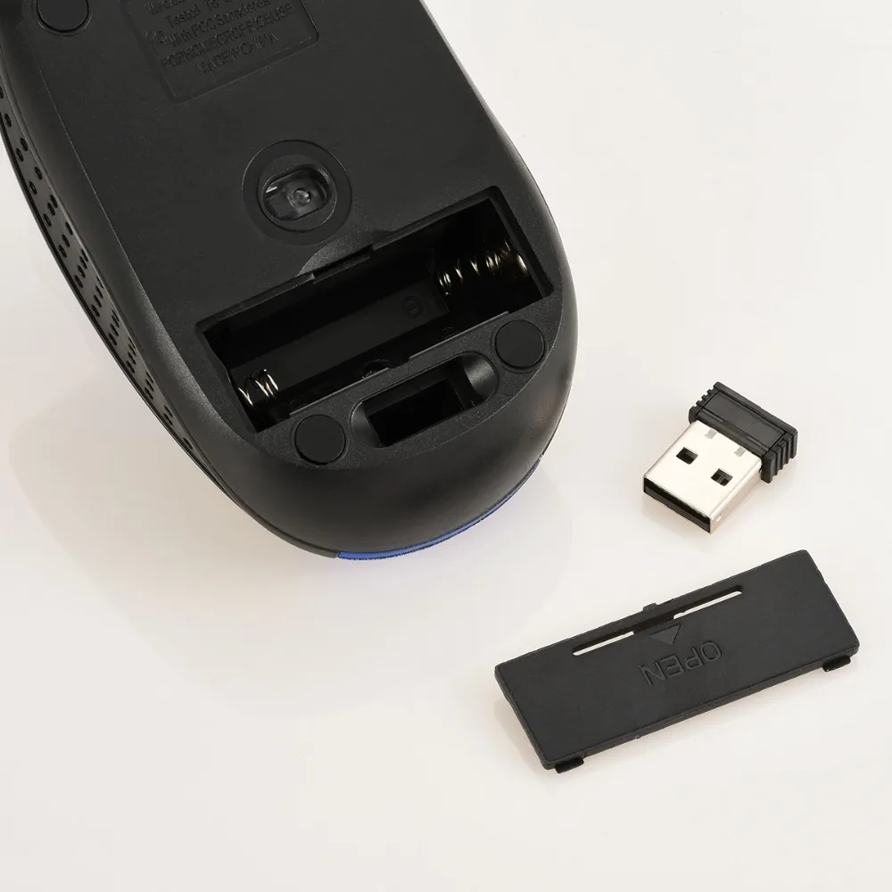 6 кнопок 2,4G Беспроводные мыши мышь с точностью 1200 dpi для компьютера ПК ноутбука геймера черный синий серебристый цвет Bluetooth мышь