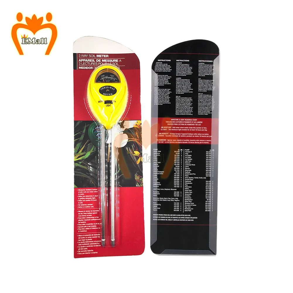 Многофункциональный садовый инструмент для проверки щелочности и кислотности