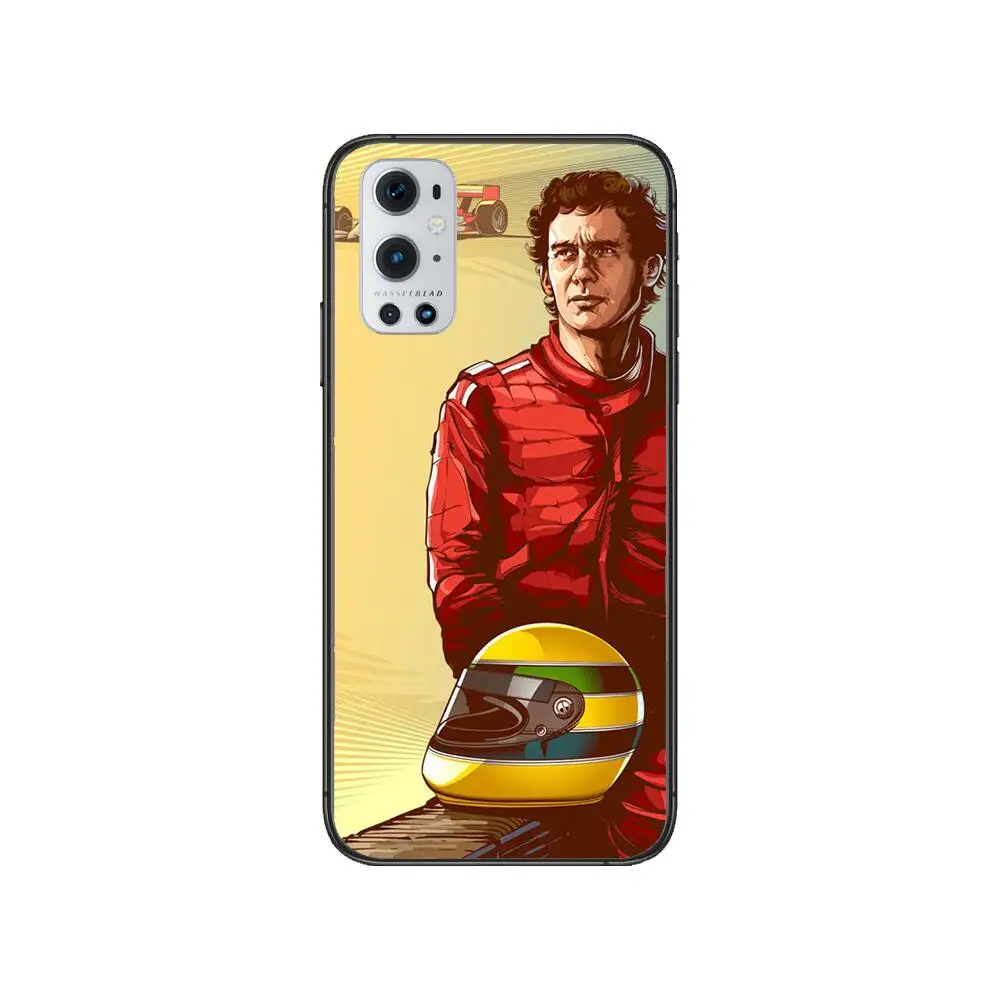 

Racing A-Ayrton Senna For OnePlus Nord N100 N10 5G 9 8 Pro 7 7Pro Case Phone Cover For OnePlus 7 Pro 1+7T 6T 5T 3T Case