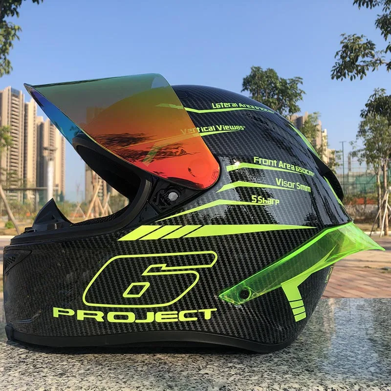 Новая мотоциклетная обувь шлем Для мужчин и женщин гоночный Prsonality Four Seasons