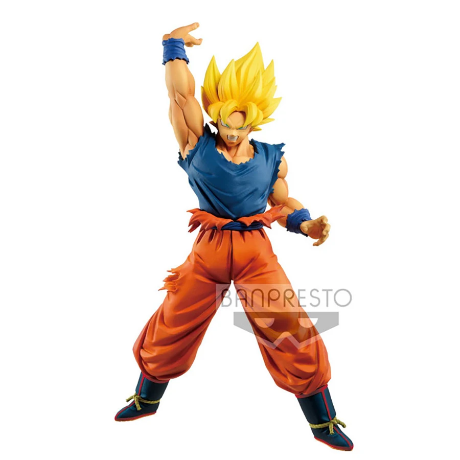 

Original Banpresto Anime DBZ Super MAXIMATIC Son Goku SSJ PVC Action Figure Collectible Model Doll Toys Figurals Brinquedos