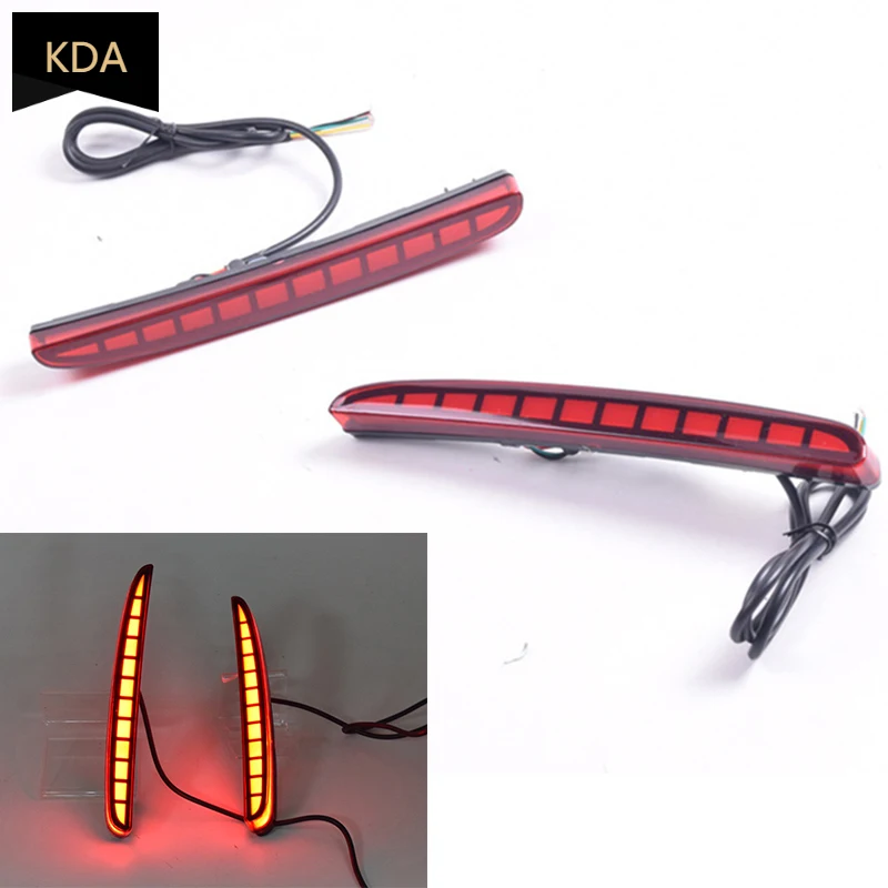 

2pcs Auto LED Reflector Rear Bumper Tail Light Brake Turn Lamp for Honda Civic Type R Hatchback Si Sedan 2017 2018 2019 2020