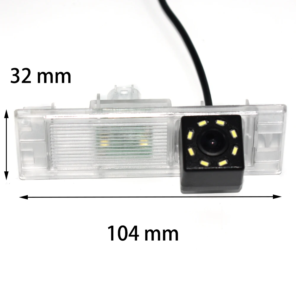 ZJCGO CCD Автомобильная камера заднего вида для парковки Водонепроницаемая BMW 1 6