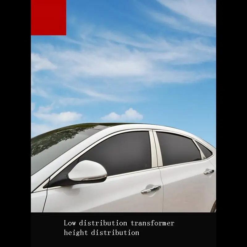 

Acessorios Para Carros Accessoires Voiture Sticker Decoration Car Accessories Exterior Window FOR Hyundai Elantra IX35 Verna