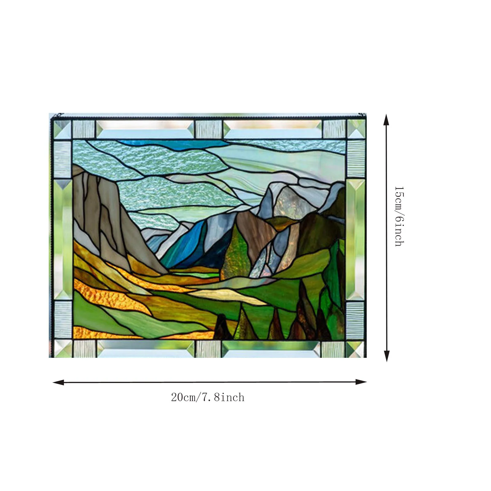 Mini Stained Bird Window Hanging Acrylic Birds Decoratiion Home Decor Garden Suncatchers | Дом и сад