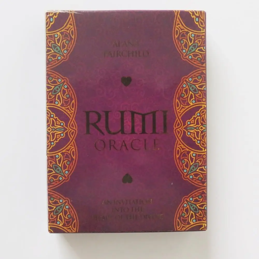 new Tarot cards oracles deck mysterious divination Rumi oracles cards for women girls cards game board game