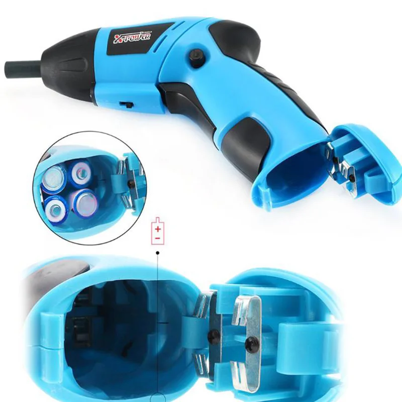 

Electrical Screwdriver 4.8V Portable Cordless Rechargeable Hand Cordless Dry cell Practical Drill Power Supplies Power Tools