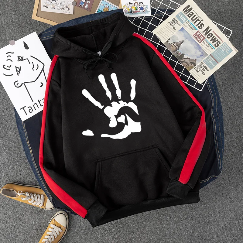 

New Men's Brand Palm Print Sweatshirt Fashion Men's Hoodie Spring And Autumn Winter Hip Hop Hoodie Male Long Sleeve S-3XL