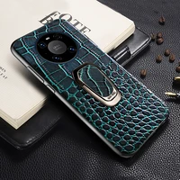 genuine leather phone case for huawei mate 40 pro mate 20 p20 p40 pro p30 lite magnetic cover for honor 20 pro 10i 10 lite 9x 8a