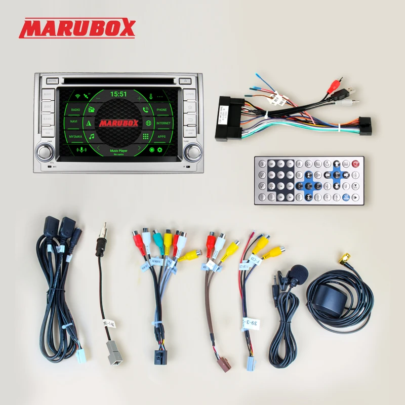 Marubox 2 Din PX6 Android 10.0 для Hyundai H1 Grand Starex 2007-2016 GPS Стерео Радио Автомобильный Центральный Мультимедийный Плеер.