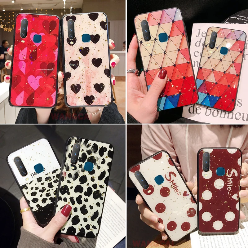 Блестящий чехол для Huawei Honor 9A 30S 20 Lite V30 V20 9X 30 P40 Pro Nova 5T 2 Y7 Prime Y9 2019 2018 леопардовый |