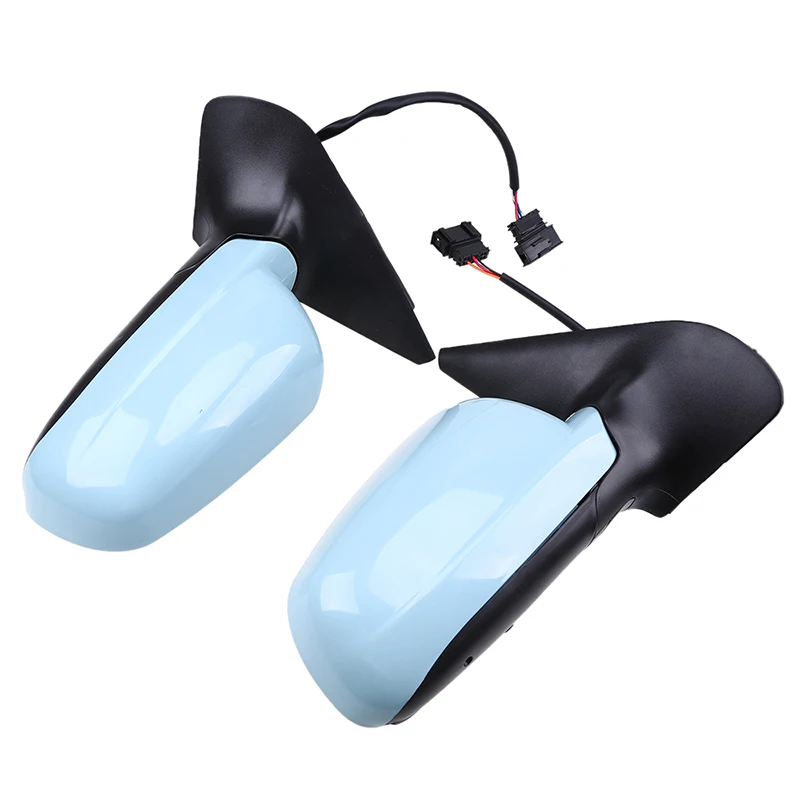 Posbay Автомобильное зеркало заднего вида синие линзы стекло дверь крыло зеркала