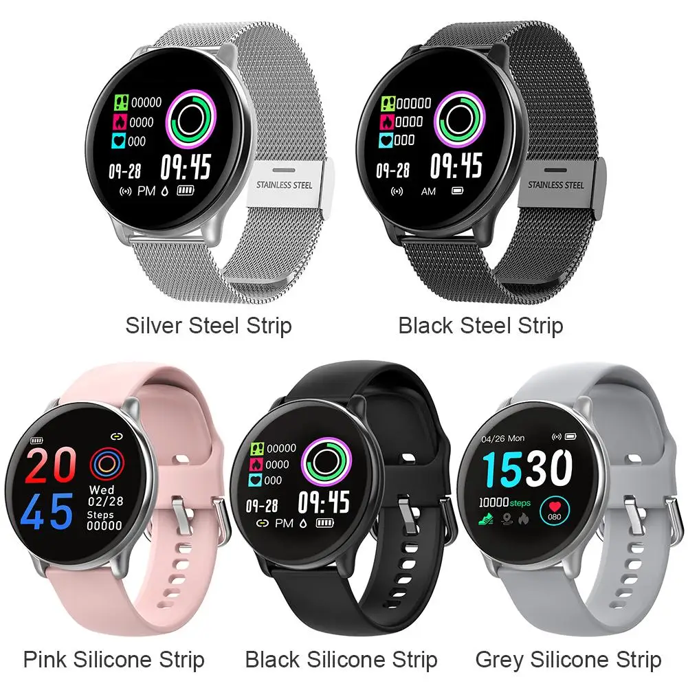 

SE01 Smart Bracelet IP68 Waterproof Alarm Clock Remote Control Photography Multi Sport Pedometer Heart Rate Smartwatch
