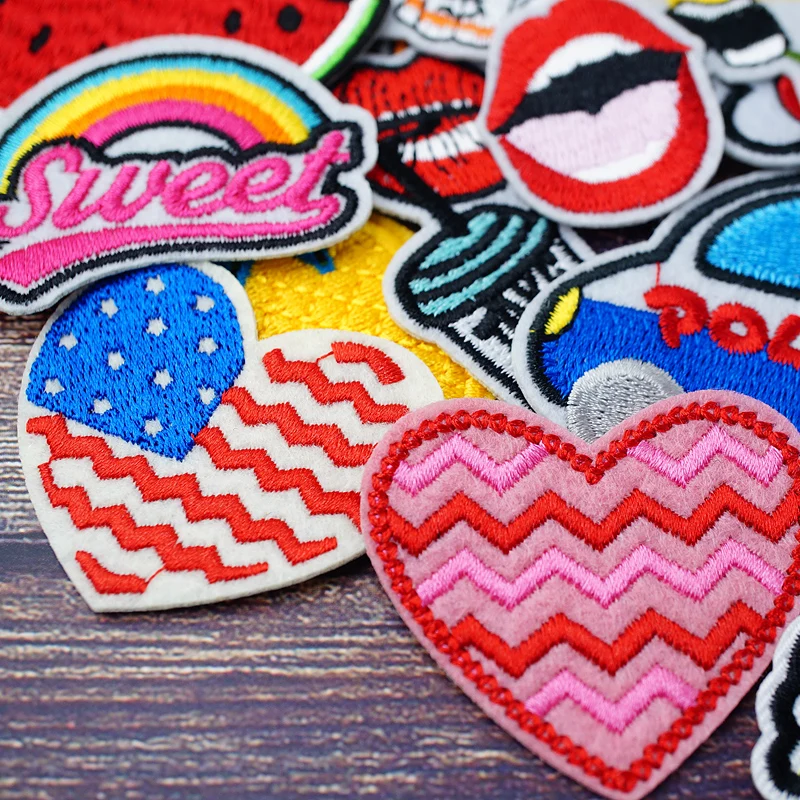 Радужные Туфли С КАКТУСОМ сделай сам патчи вышивка для футболки металлические