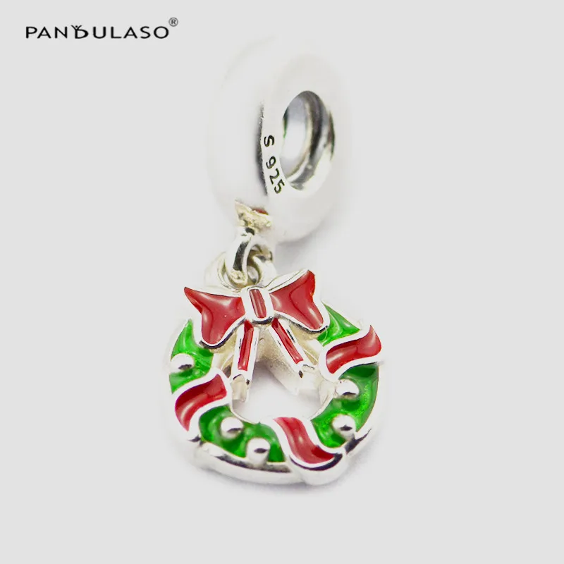 Бусины для изготовления ювелирных изделий праздничный венок подвеска Шарм