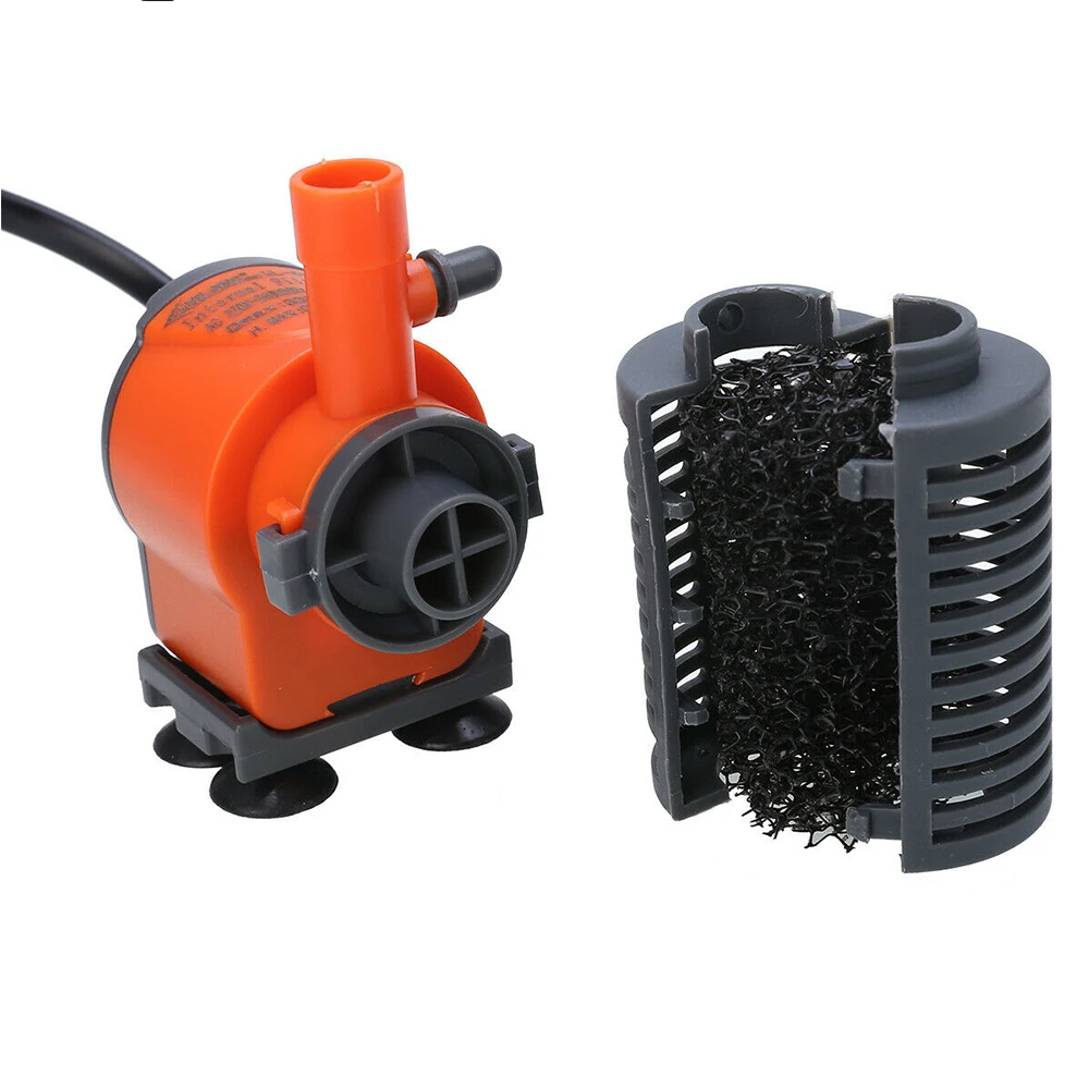 3-In-1 Mini Aquarium Internal Filter Oxygen Submersible Water Pump Fish Tank | Дом и сад