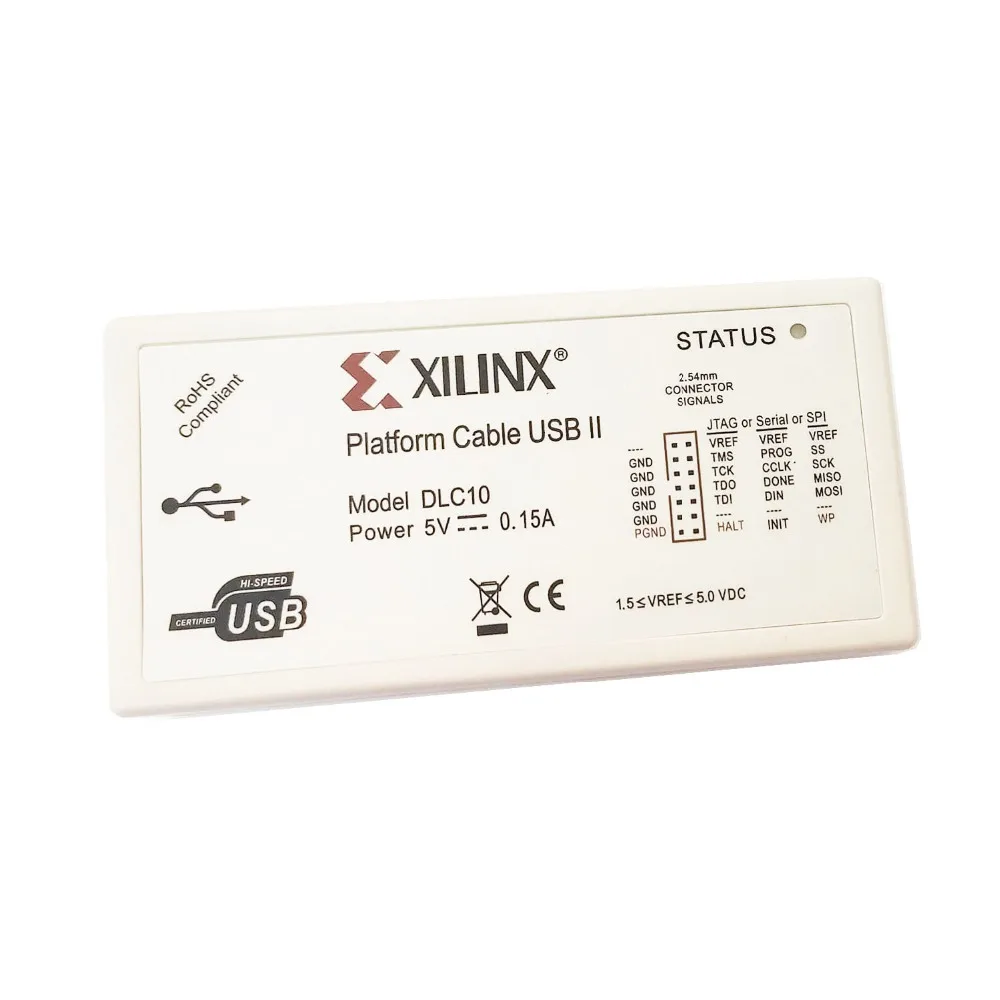 Обновленная версия DLC10 Xilinx платформенный кабель USB кабель для загрузки Jtag программист для FPGA CPLD CY7C68013A Замена DLC9LP