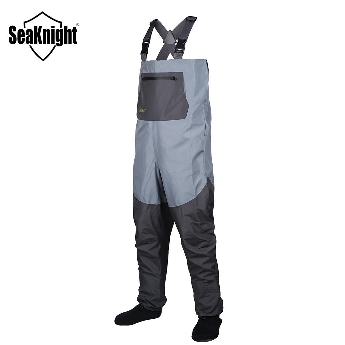 SeaKnight Fly Fishing Waders Pants водонепроницаемые прочные дышащие нагрудные трёхслойные