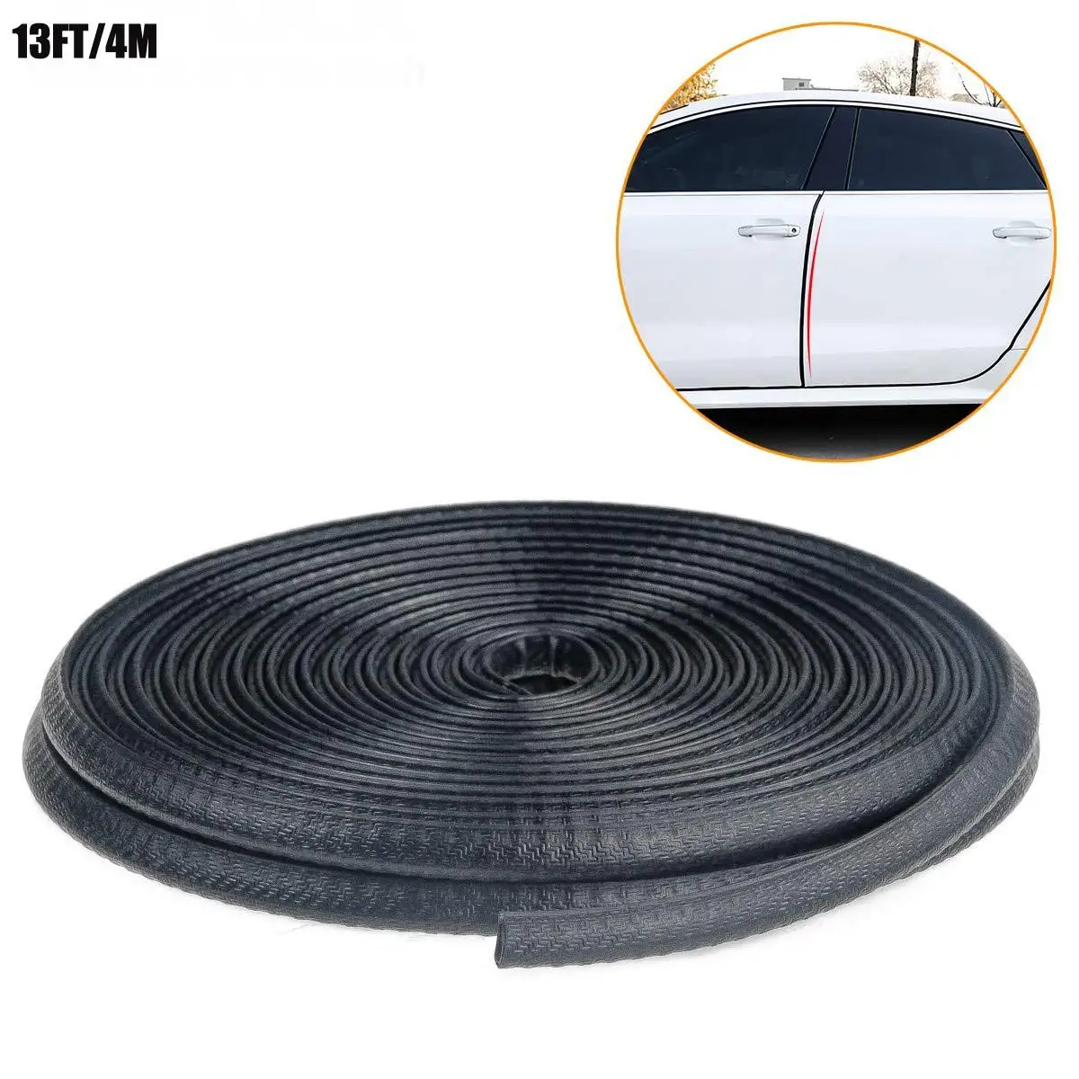 

U-образное резиновое уплотнение, 4 м/13 футов, защитная лента для автомобилей, дверей, окон, безопасности детей, защиты от непогоды!