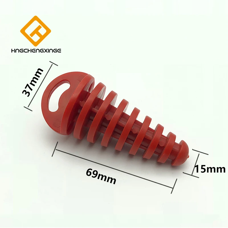 3 размера защита выхлопной трубы на трубе 1 шт. протектор для мотокросса глушитель