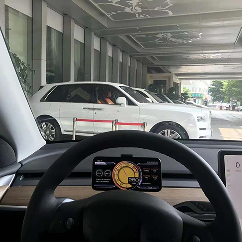 

Car 15W Steering Wheel Wireless Charger Phone Panel for Tesla Model 3 Y Fast Wireless Charging Pad Holder