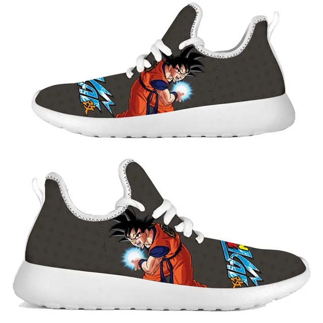 HMB6015Z61 INSTANTARTS Dragon Ball Z суперклассные мужские сетчатые кроссовки Saiyan Son Goku Dragon Ball, Летние повседневные кроссовки на шнуровке для мальчиков - Цвет: HMB6015Z61