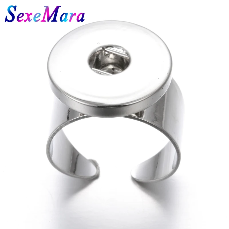 Новые ювелирные изделия из нержавеющей стали 18 мм кольца с защелкой для